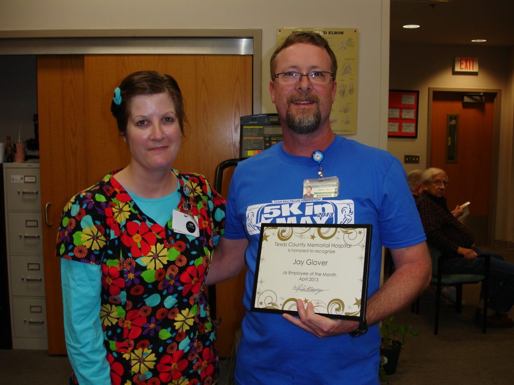 jay glover, april eom
