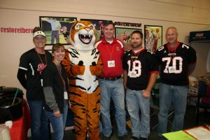 Members of the Houston Schools Administration brought “Restore the Roar” chili to the cook off.