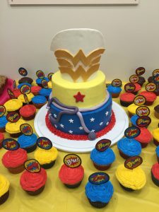 Nurses are Superheroes cake