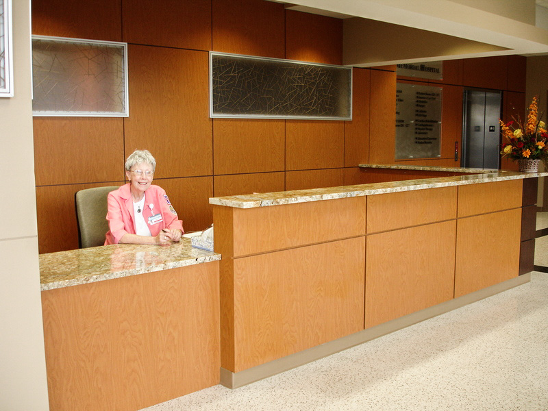 Texas County Memorial Hospital TCMH Houston Missouri lobby volunteer