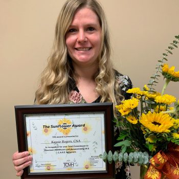kassie-r-sunflower-award Kassie Rogers, CNA, 2023 SUNFLOWER Award Winner